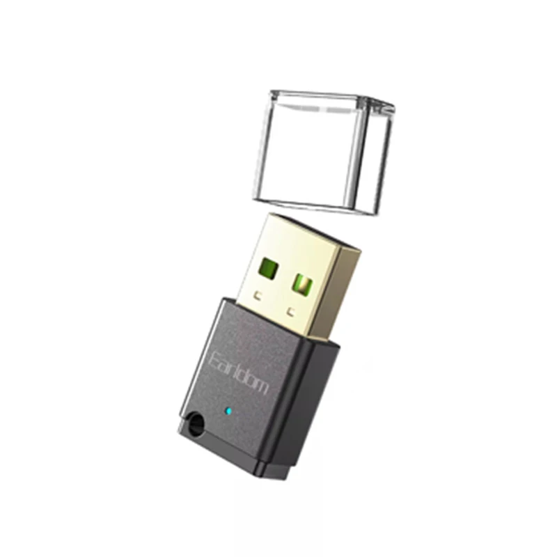 دانگل بلوتوث USB ارلدام مدل BR08 برای اتصال بی‌سیم به کامپیوتر و لپ‌تاپ