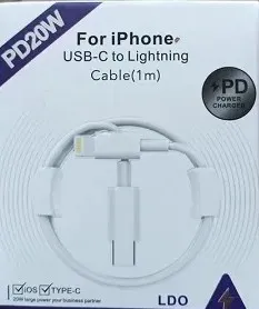کابل USB-C به لایتنینگ اپل طول 1 متر – Apple USB-C to Lightning cable | پنگوشاپ