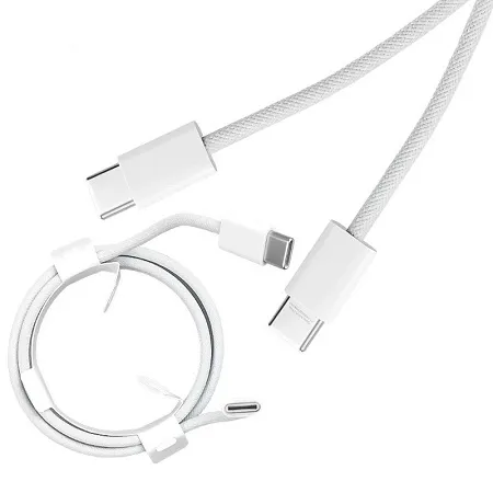 کابل دو سر تایپ سی اپل USB-C to Type-C مناسب شارژ سریع و انتقال داده