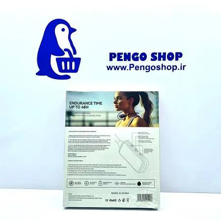 هندزفری بلوتوثی گردنی KL50 – KL50 wireless neckband | www.pengoshop.ir