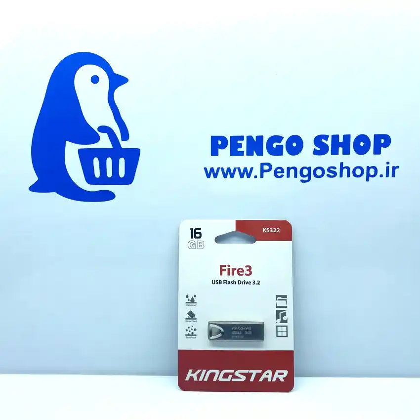 فلش مموری کینگ استار Fire3 16 گیگ USB 3.2 نمای کلی