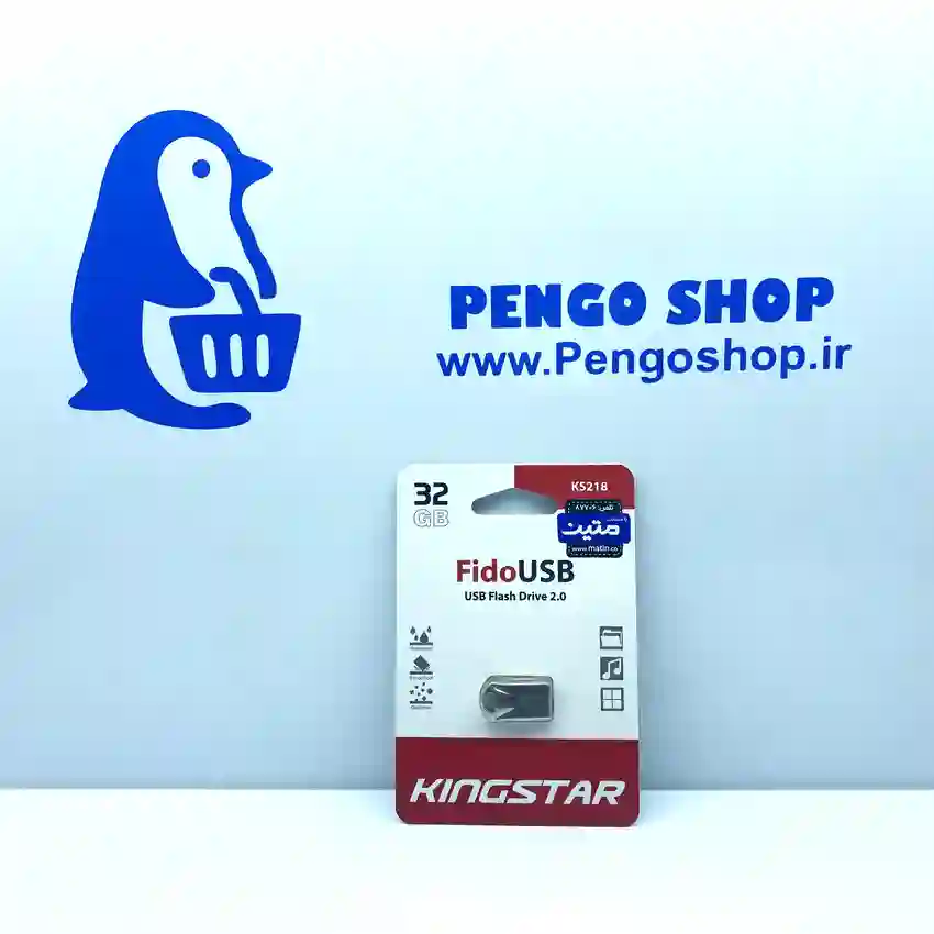 فلش مموری کینگ استار FidoUSB USB 2.0 نمای کلی