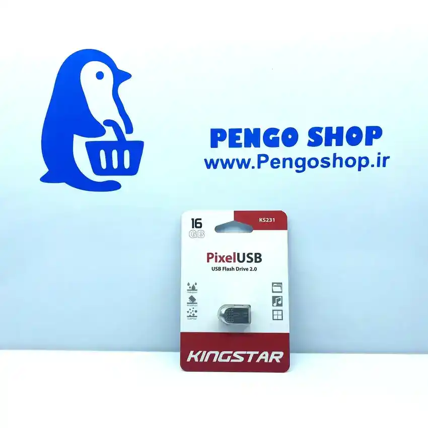 فلش مموری 16 گیگ کینگ استار PixelUSB KS231 نمای کلی