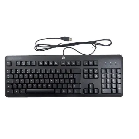 کیبورد اچ پی مدل KU-1156 سیمی مناسب تایپ و استفاده روزمره