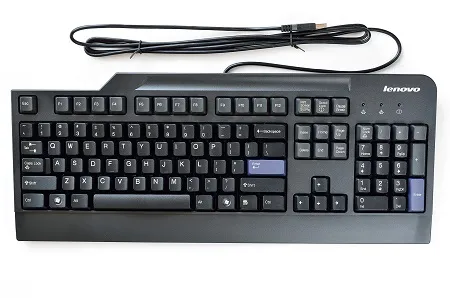 ماوس و کیبورد لنوو مدل KB-1021 ست سیمی مناسب کار روزمره
