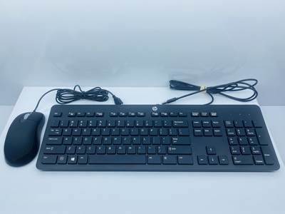 کیبورد و ماوس LENOVO بدون حروف فارسی، طراحی اداری و با دوام – پنگوشاپ